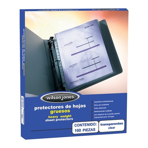 [ACO-PRH-P0571] Protector de hojas grueso ACCO antirreflejante, tamaño carta