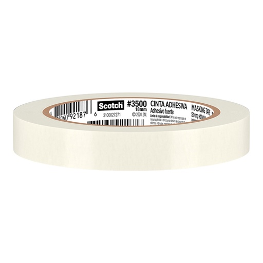 [P3M-ADS-MT18X40] Masking tape 3M 3500 Scotch 18x40 1 pieza