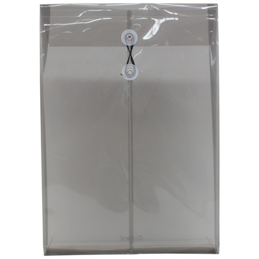 [ESS-SOB-F495H] Sobre porta documentos vertical Oxford oficio color humo 1 pieza