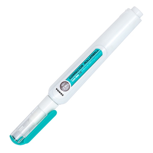 [ZEB-CRR-2000] Corrector liquido tipo pluma Zebra, punto mediano 1.0 mm, 1 pieza