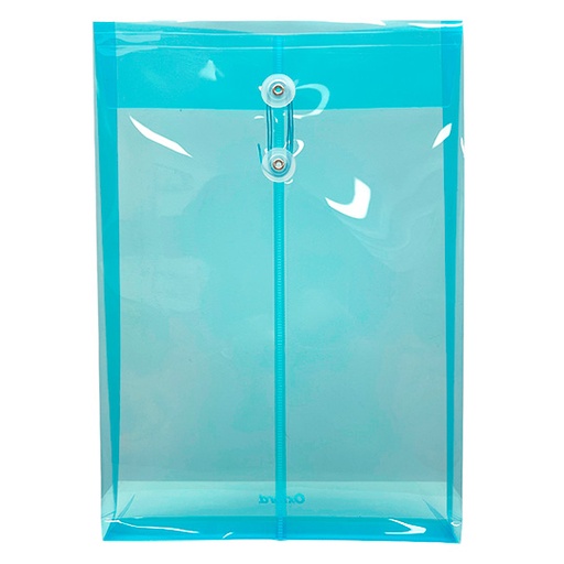 [ESS-SOB-F495A] Sobre porta documentos vertical Oxford oficio color azul 1 pieza