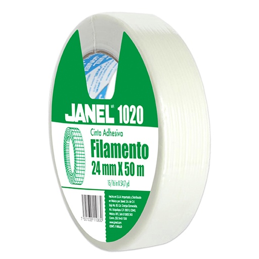 [JAN-ADS-FI24X50] Cinta Filamento Mono-Direccional Mod 1020 Janel 24x50 1 Pieza