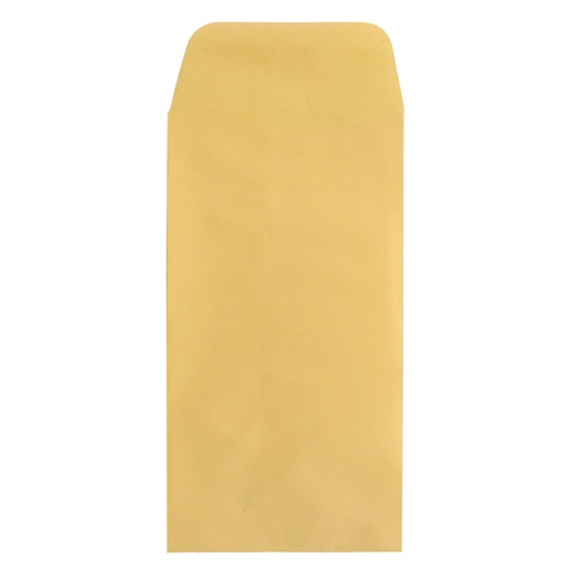 [FTC-SOB-FS05MG] Sobre coin No. 5 manila engomado Fortec caja con 100 piezas