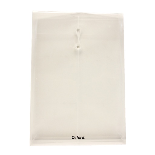 [ESS-SOB-F495B] Sobre porta documentos vertical Oxford oficio color blanco 1 pieza