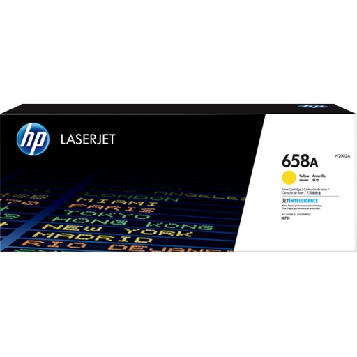 [HP-TO-W2002A] HP 658A YELLOW LASERJET CARTRIDGE