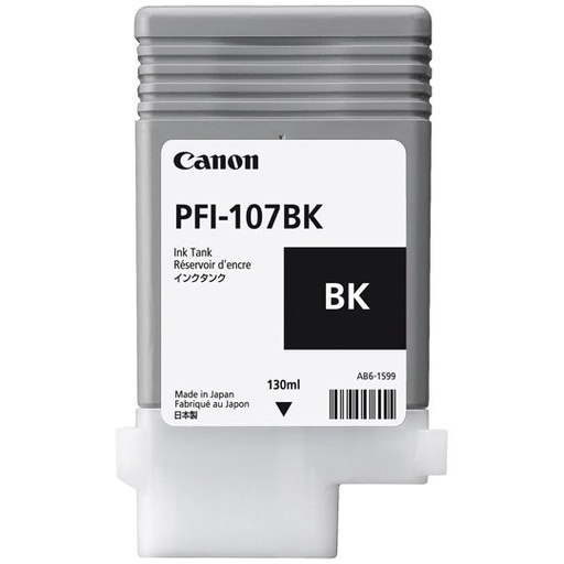 [CAN-TIN-107BK] Tanque de tinta negro PFI-107BK tanque de tinta negro PFI-107BK