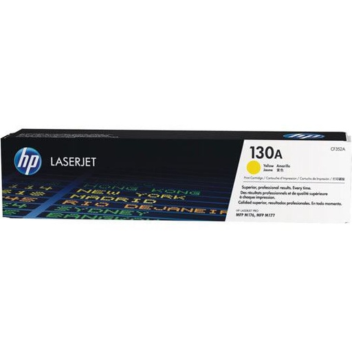 [HP-TO-CF352A] Cartucho de tóner amarillo HP 130a.