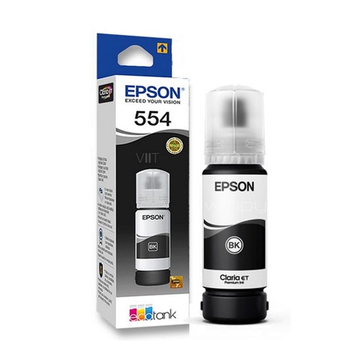 [EPS-TIN-T554120] Tinta negra Epson T554120.