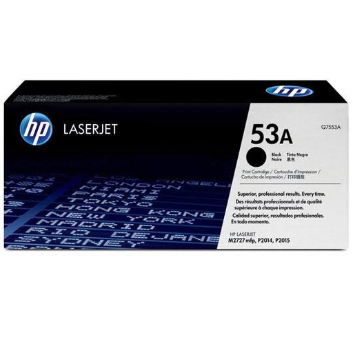 [HP-TO-Q7553A] Cartucho de tóner negro HP 53a.