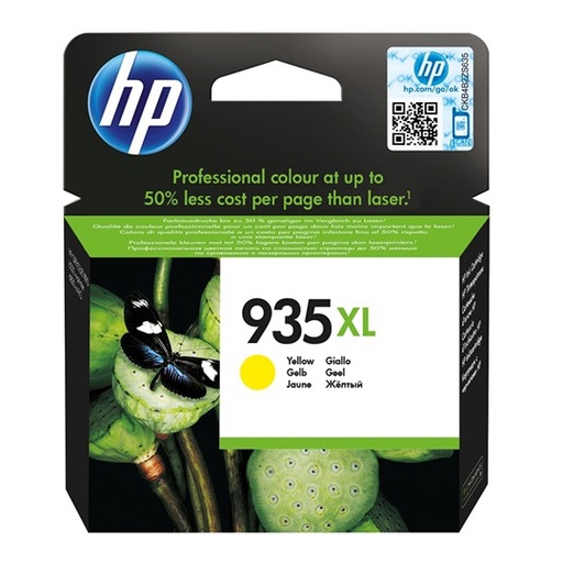 [HP-TIN-C2P26AL] Cartucho de tinta amarilla HP 935xl.