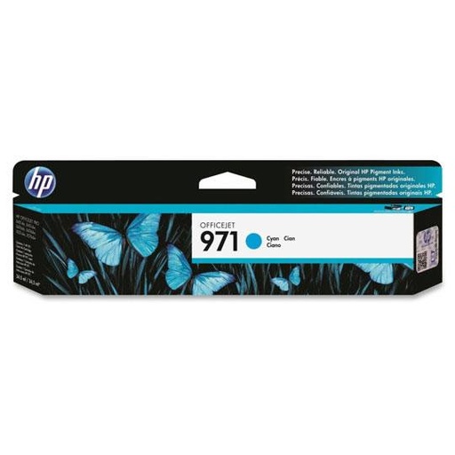 [HP-TIN-CN622AM] Cartucho de tinta cian HP 971.