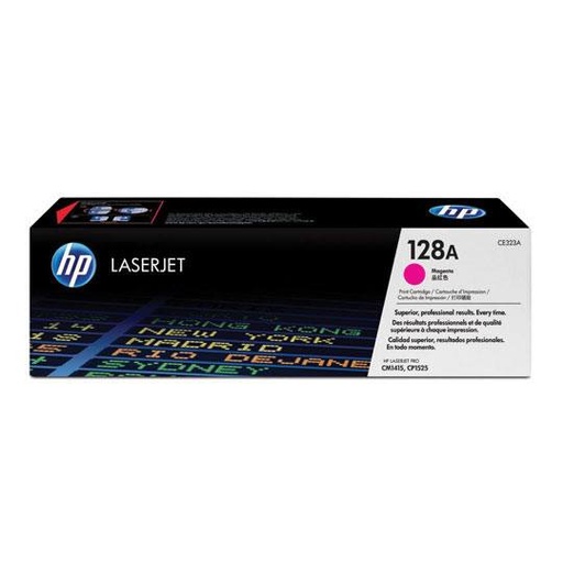 [HP-TO-CE323A] Cartucho de tóner magenta HP 128a.