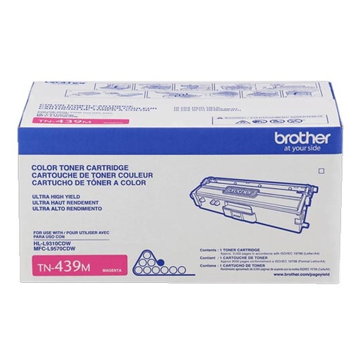 [BRO-TO-TN439M] Tóner brother color magentade ultra altorendimiento TN439M