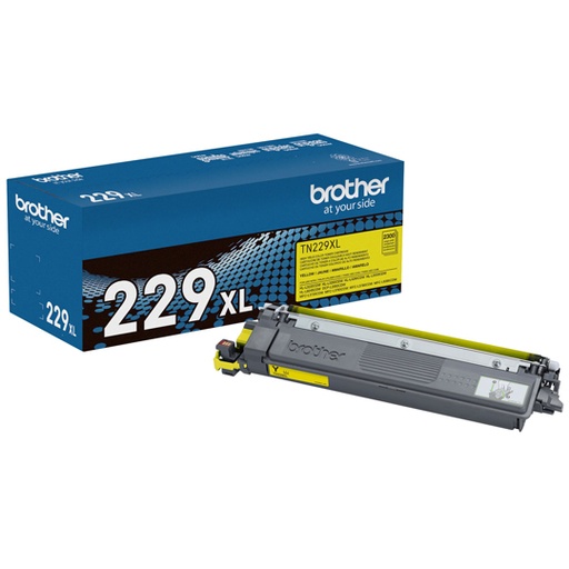 [BRO-TO-TN229XLY] TONER BROTHER DE ALTO RENDIMIENTO, AMARILLO, 3000 PAGINAS, TN229XLY