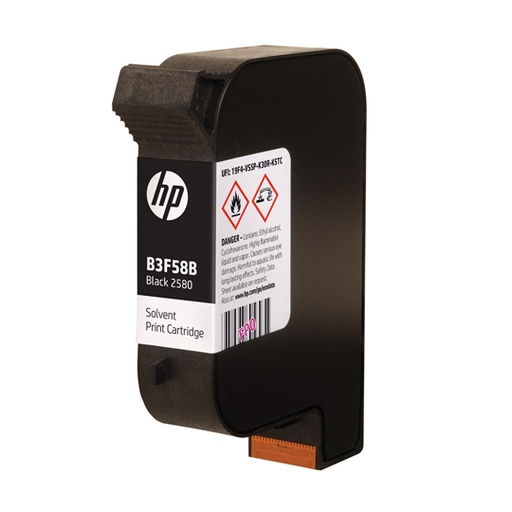 [SPTS-TIN-B3F58B] HP 2580 Cartucho de impresión solvente negro