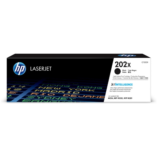 [HP-TO-CF500X] Cartucho de tóner negro HP 202x.