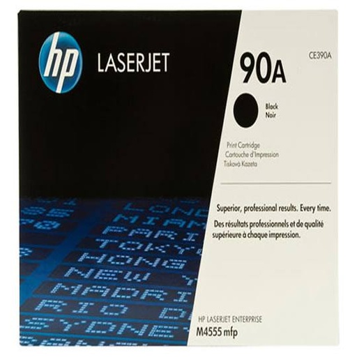 [HP-TO-CE390A] Cartucho de tóner negro HP 90a.