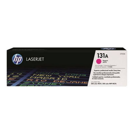 [HP-TO-CF213A] Cartucho de tóner magenta HP 131a.