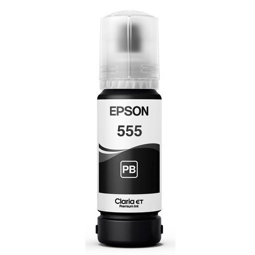 [EPS-TIN-T555120] Tinta negra Epson T555120.