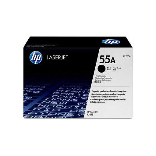 [HP-TO-CE255A] Cartucho de tóner negro HP 55a.