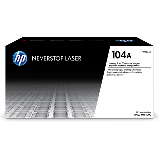 [HP-OPC-W1104A] Tambor creacion imagenes HP 104a negro.