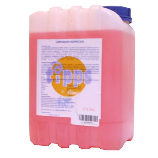 [LJA-PDIR-0015] Limpiador Tipps line sarricida para baños 5 Lt.