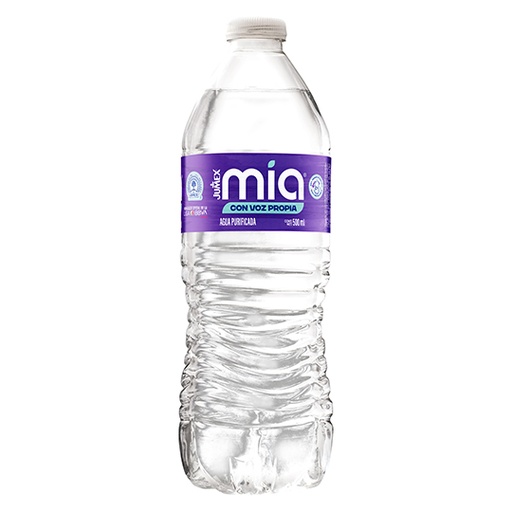 [MIA-AGUA-500ML] Agua natural Mia Jumex 500 ml C/24 pzas