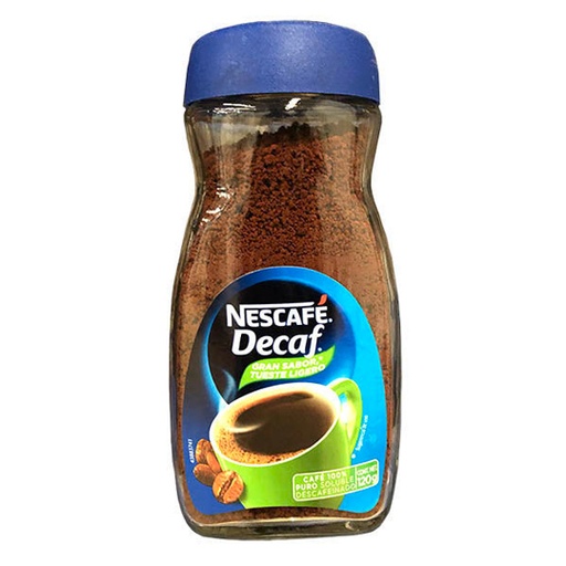 [NES-DECAF-120GR] Café soluble nescafe decaf descafeinado 120 gramos