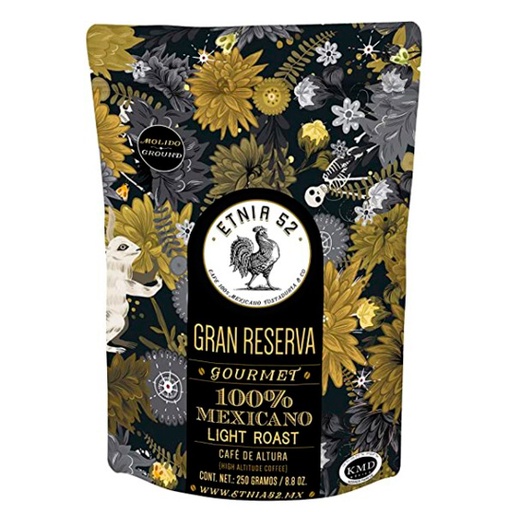 [CAP-CAF-GOUR] Café molido y tostado etnia 52 gran reserva gourmet 454 gr