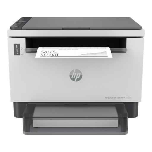 [HP-MFC-2R3E8A] Multifuncional HP de tóner continuo monocromático, LaserJet Tank 1602w