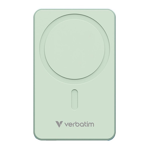 [VER-ACC-32226] Power Bank Verbatim 5000 mAh negro con carga inalámbrica magnética y USB-C PD