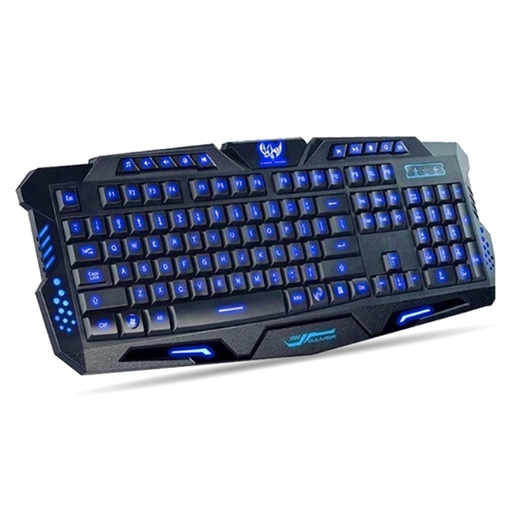 [BR-ACC-420028] Teclado USB Brobotix iluminado rgb multimedia