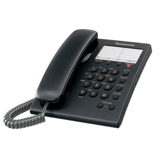 [TEL-PAN-S550MEB] Teléfono alámbrico Panasonic modelo KX-TS550MEB color negro