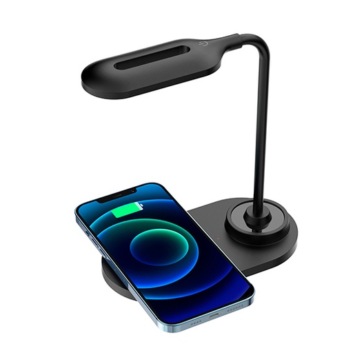 [MC-ACC-241058] CARGADOR INALAMBRICO PERFECT CHOICE CON LAMPARA LED DAYLIGHT