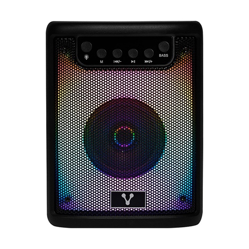 [VOR-ACC-KSP180] Mini bafle Vorago KSP-180 negro 3" 10watts rms/recarg/tws bt 4hrs carga USBtipoc