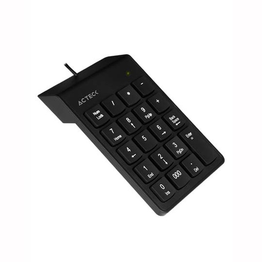 [ACT-ACC-932622] Interfaz USB, 19 teclas, compatible con windows y linux, cable de 1.2 metros, 1
