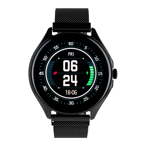 [VOR-ACC-SW505] Smartwatch Vorago SW-505 redondo ip67 bt 5.3 aMOled 1.43" llamadas 3 extensibles