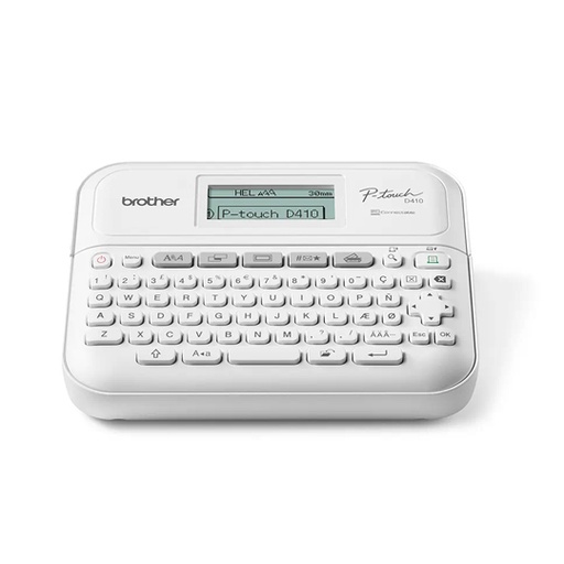 [BRO-ROT-PTD410] Rotulador brother de sobremesa con teclado y conexión a pc PTD410