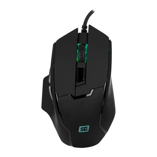 [VOR-ACC-MO504] Mouse Vorago start the game MO-504 RGB config software 6,400 DPI's USB negro