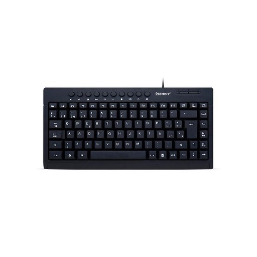 [BR-ACC-963067] TECLADO USB MINI NEGRO MULTIMEDIA