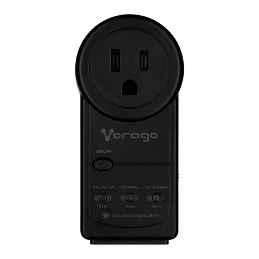 [VOR-ACC-AVR300] Protector de voltaje Vorago AVR-300 1,800w rj45 portatil bco electrodomésticos