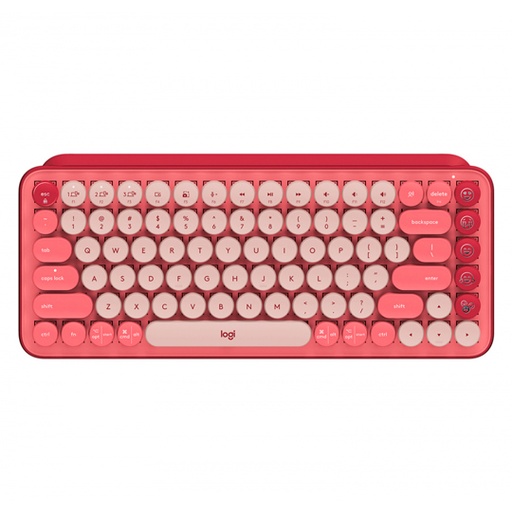 [PF-LOG-POPR] Teclado Logitech pop keys coral rose.