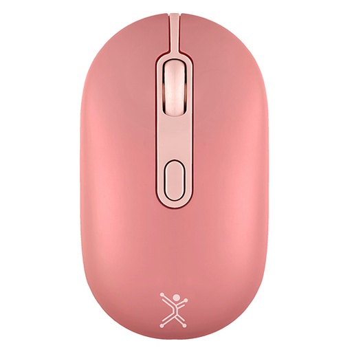 [MC-ACC-045267] Ratón Recargable Perfect Choice 2.4ghz+Bt Clic Silencioso Colori - Rosa