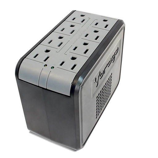 [VOR-ACC-AVR100] Regulador de voltaje Vorago AVR-100 1,000va 8 contactos