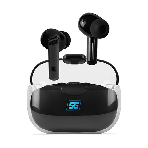 [VOR-ACC-ESB301P] Audífonos Vorago stg ESB-301-pro tws bluetooth manos libres ipx6 led 35 hrs