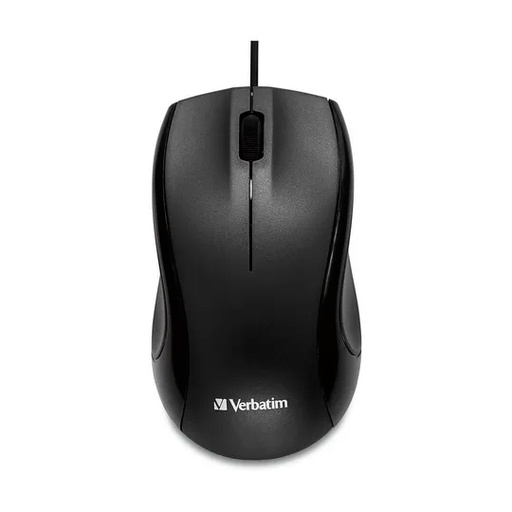 [VER-ACC-99728] Mouse Verbatim alámbrico óptico USB.