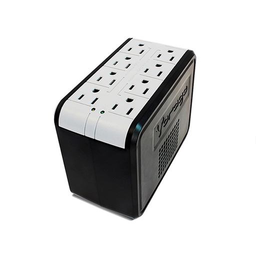 [VOR-ACC-AVR200] Regulador de voltaje Vorago AVR-200 1,400va 650w 8 contactos