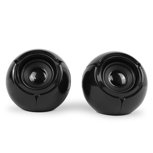 [VOR-ACC-SPK105] Bocinas spk-105 negro/negro pasivas para computadora (bocinas 2.0