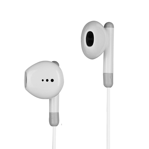 [VOR-ACC-EP306WH] Audifonos Vorago EP-306 tipoc aislamiento superbass 1.2mt manos libres blanco
