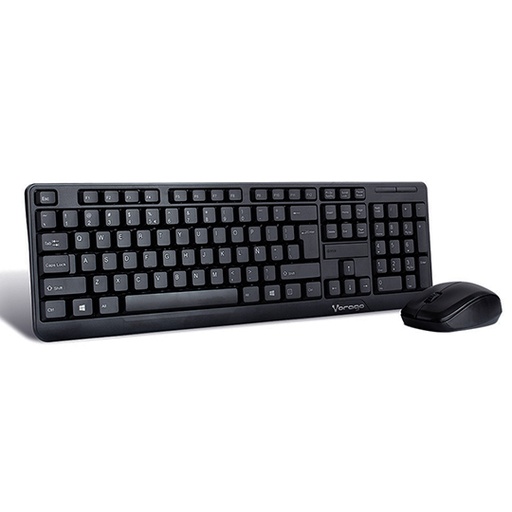 [VOR-ACC-KM302] Kit teclado y Mouse Vorago KM-302 inalambrico negro